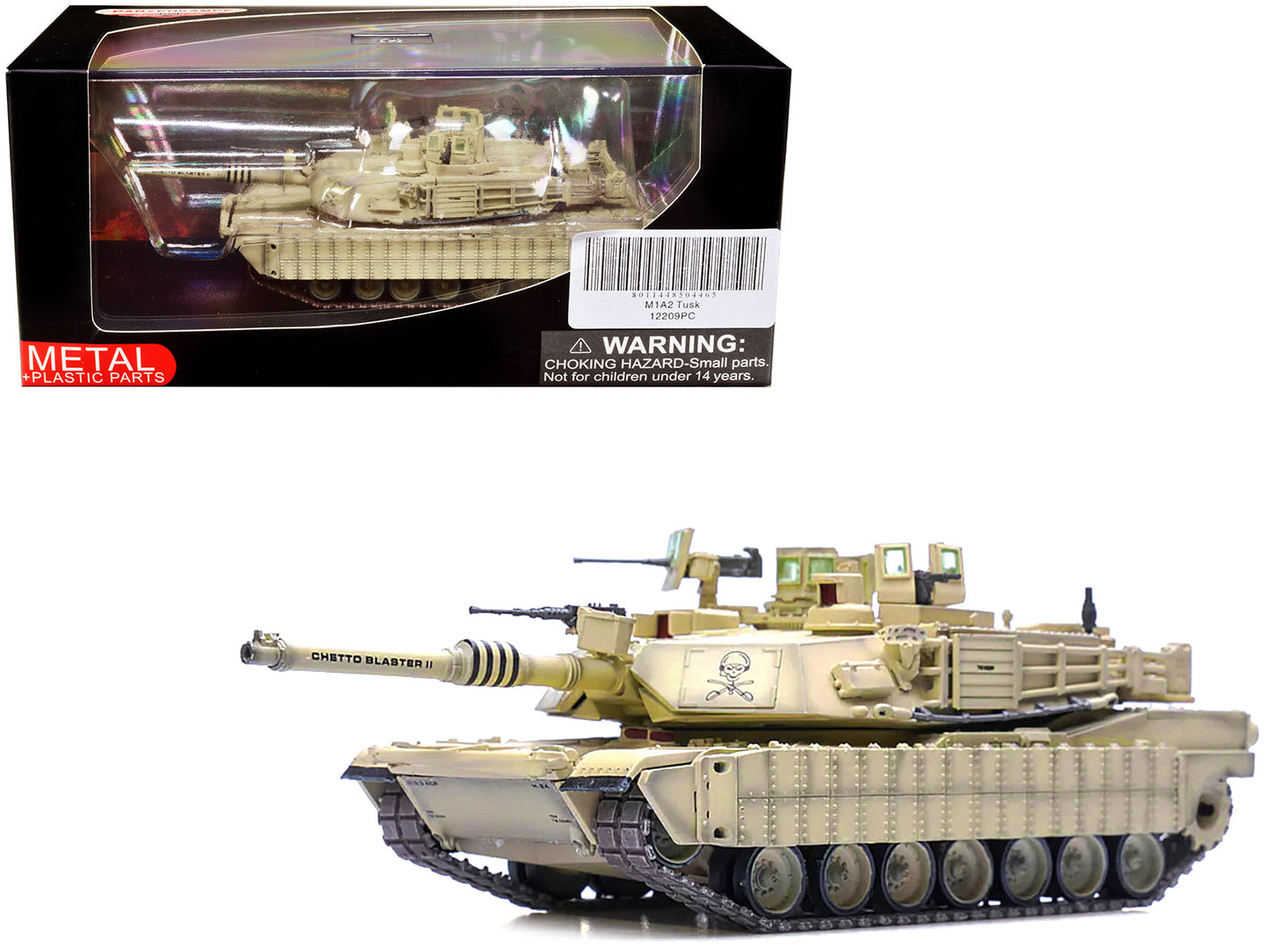 M1A2 TUSK I Battle Tank "Ghetto Blaster II" "U.S. Army 3rd Squadron 3rd Armoured Cavalry Regiment FOB Hammer Iraq" (2011) 1/72 Diecast Model
