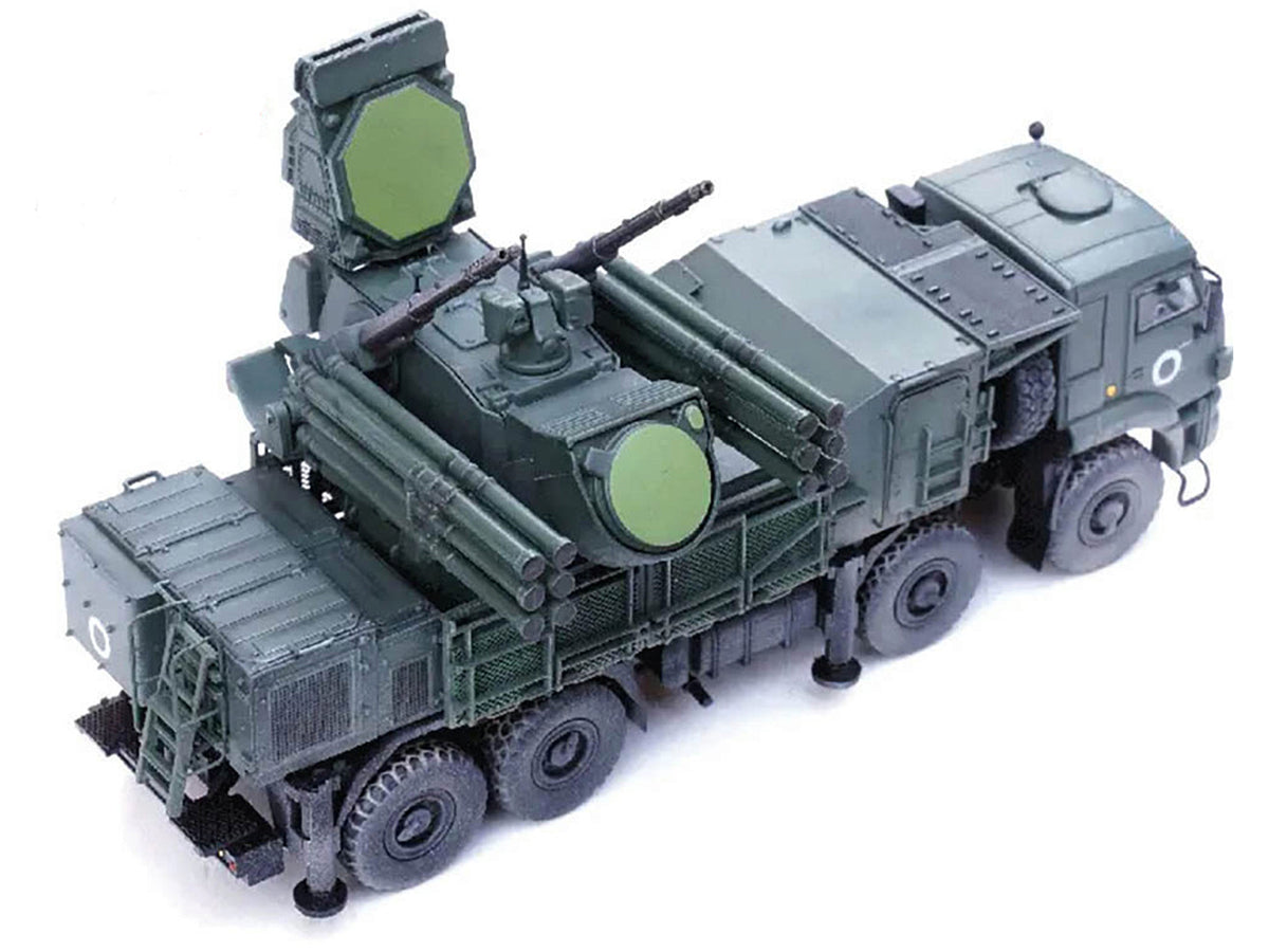Pantsir S1 96K6 Self-Propelled Air Defense Weapon System "Ukraine War" Russian Army "Armor Premium" Series 1/72 Diecast Model
