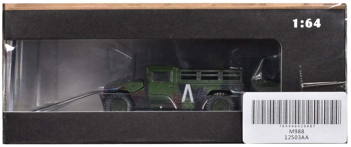 M998 HMMWV "8th Battalion 4th Air Defense Regiment 101st Airborne Division Gulf War" (1991) United States Army "Military Miniature" Series 1/64 Diecast Model