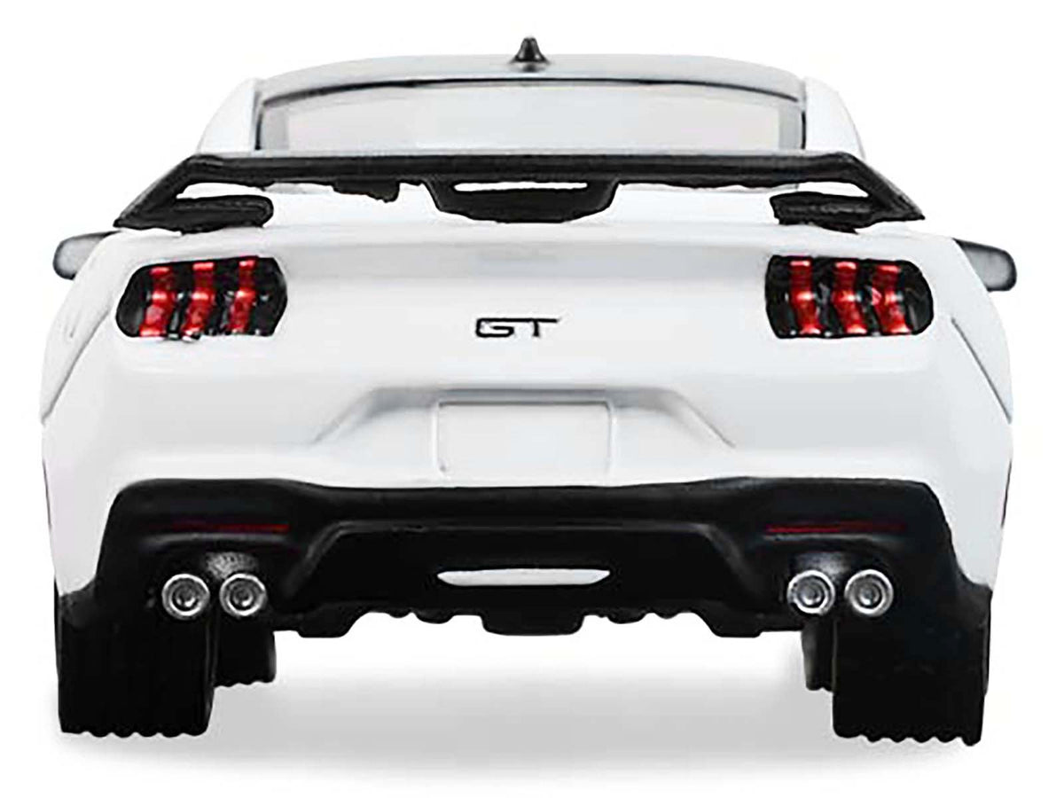 2024 Ford Mustang Oxford White with Black Top "GreenLight Muscle" Series 30 1/64 Diecast Model Car