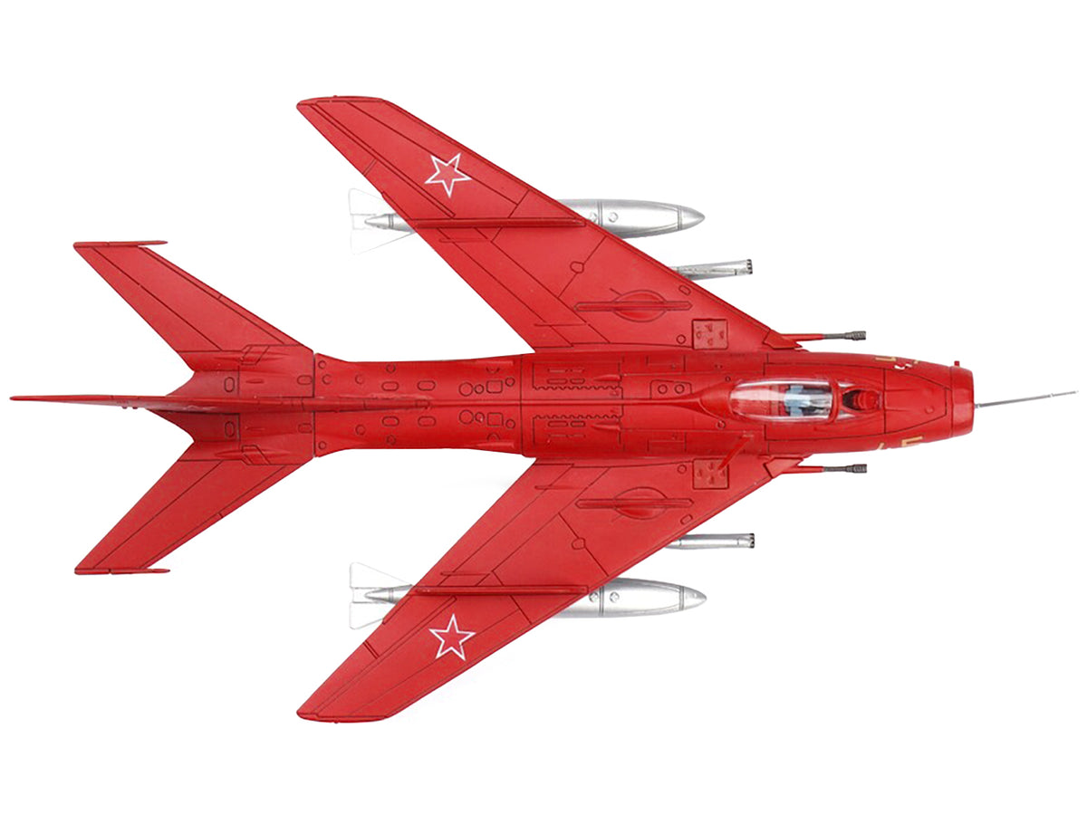 Mikoyan-Gurevich MiG-19S Farmer C Fighter Aircraft "Yellow 45" "VVS Display Team Soviet Air Force Kubinka Air Base" (1960) "Wing" Series 1/72 Diecast Model