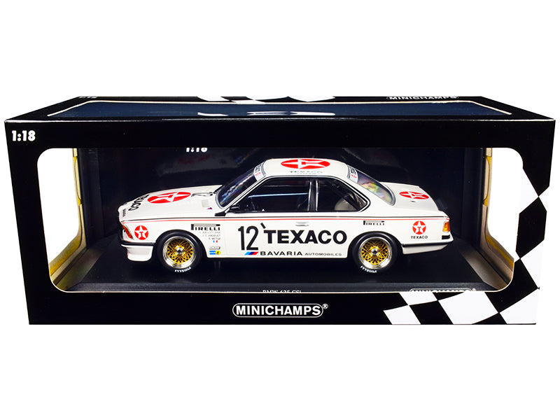 BMW 635 CSi #12 C. Ballot-Lena - R. Metge - J. C. Andruet "Texaco" 24H of Spa (1985) Limited Edition to 300 pieces Worldwide 1/18 Diecast Model Car