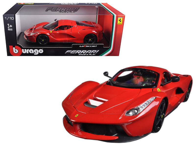 Ferrari LaFerrari F70 Red with Black Wheels 1/18 Diecast Model Car