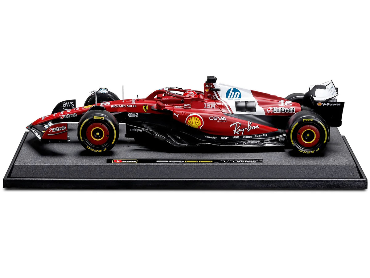 Ferrari SF-25 #16 Charles Leclerc Formula One F1 World Championship (2025) "Formula Racing" Series 1/18 Diecast Model Car