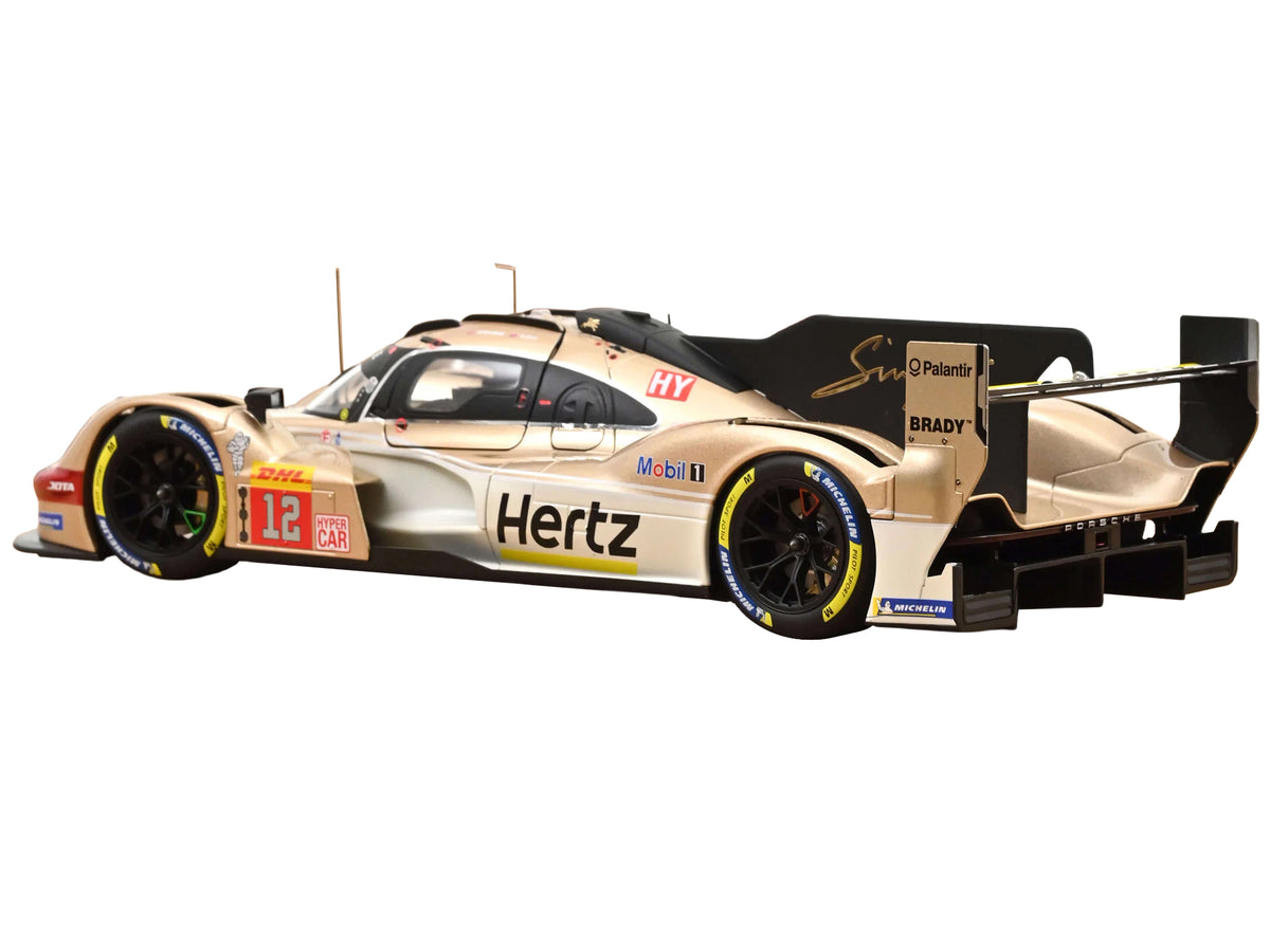 Porsche 963 #12 Callum Ilott - Will Stevens "Hertz Team Jota" Winner "6 Hours of Spa-Francorchamps" (2024) 1/18 Diecast Model Car