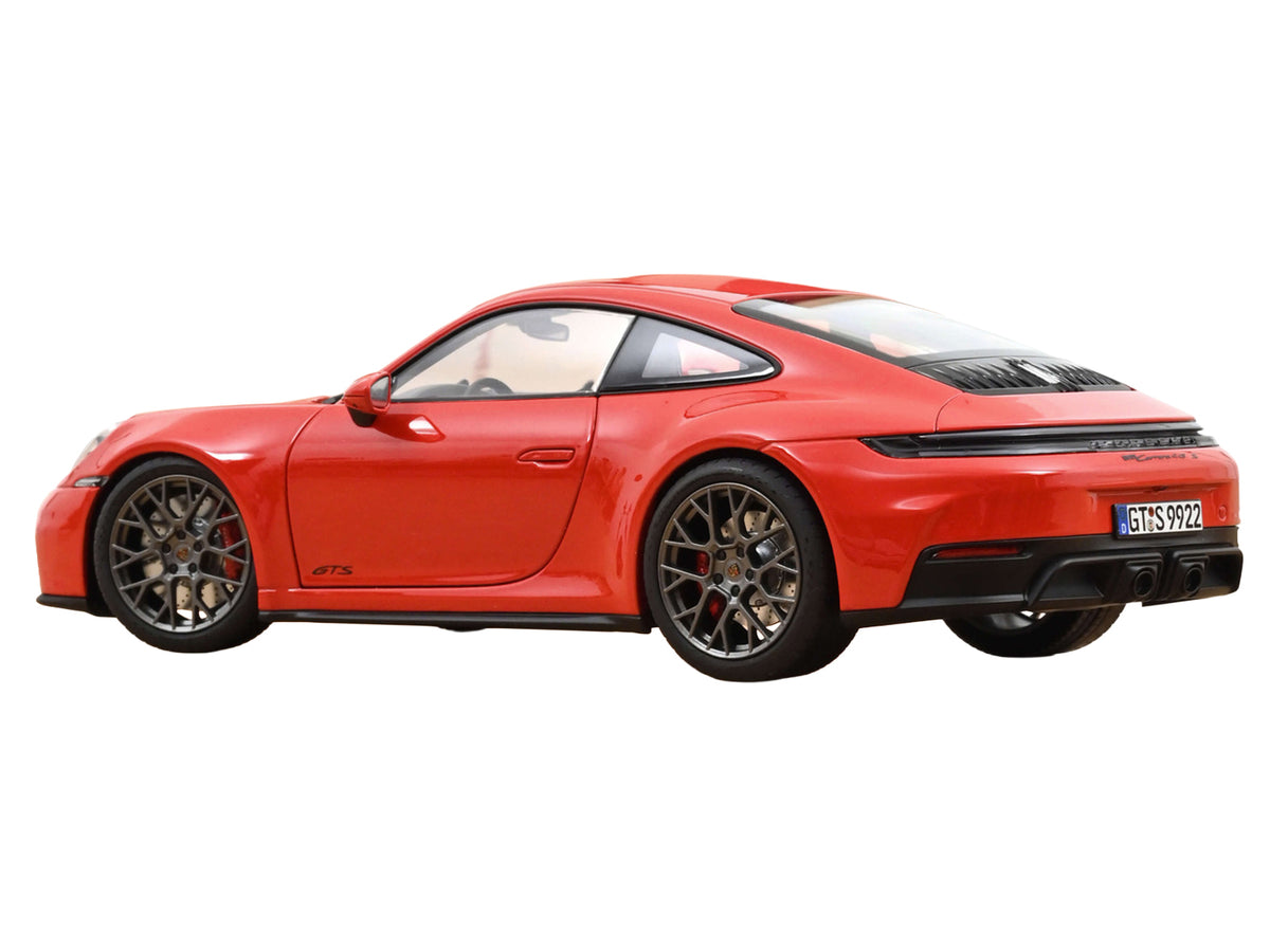 2024 Porsche 911 Carrera 4 GTS Guards Red 1/18 Diecast Model Car