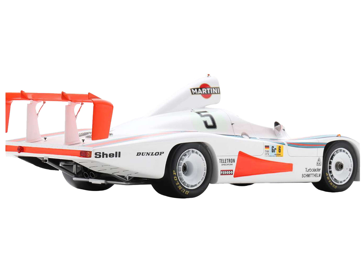 Porsche 936/78 #5 Jacky Ickx - Henri Pescarolo - Jochen Mass "Martini Racing Porsche System" "24 Hours of Le Mans" (1978) with Acrylic Display Case 1/18 Model Car
