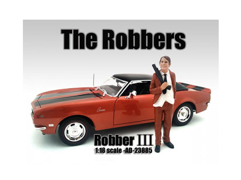 "The Robbers" Robber III Figure For 1:18 Scale Models