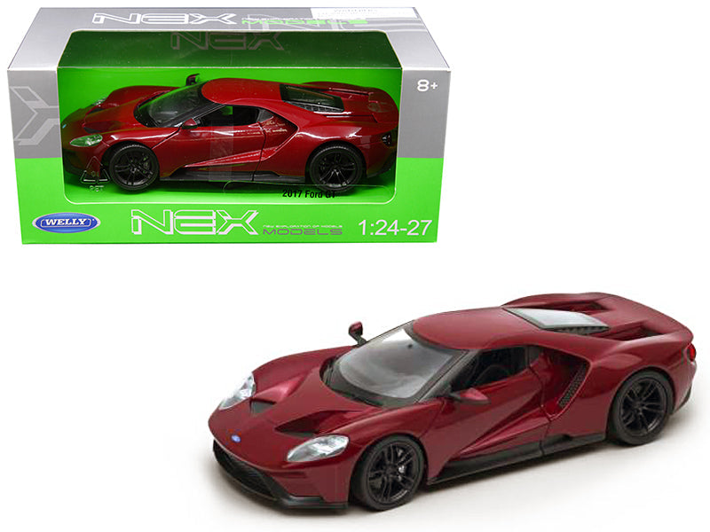 2017 Ford GT Red 1/24 - 1/27 Diecast Model Car