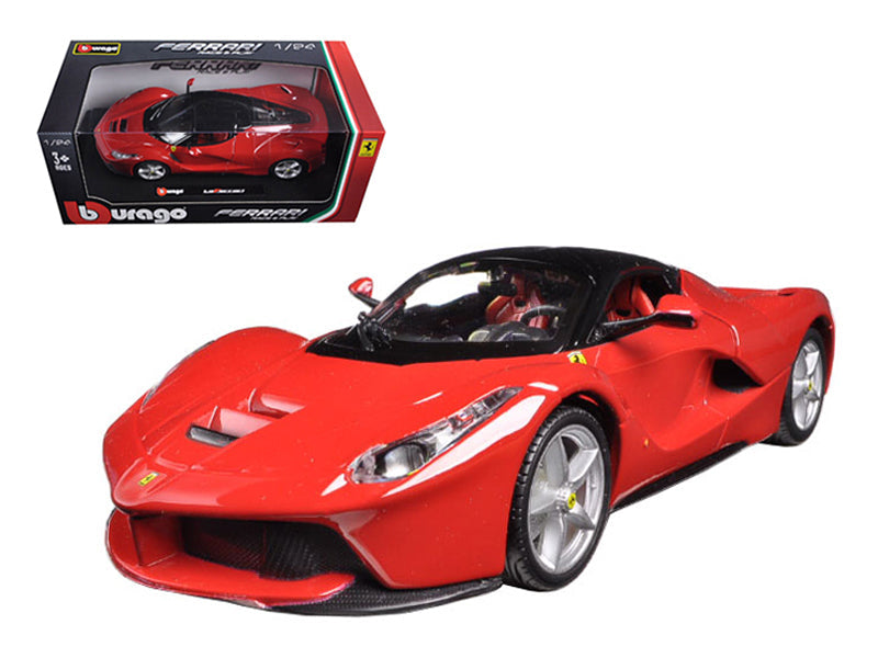 Ferrari LaFerrari F70 Red with Black Top 1/24 Diecast Model Car