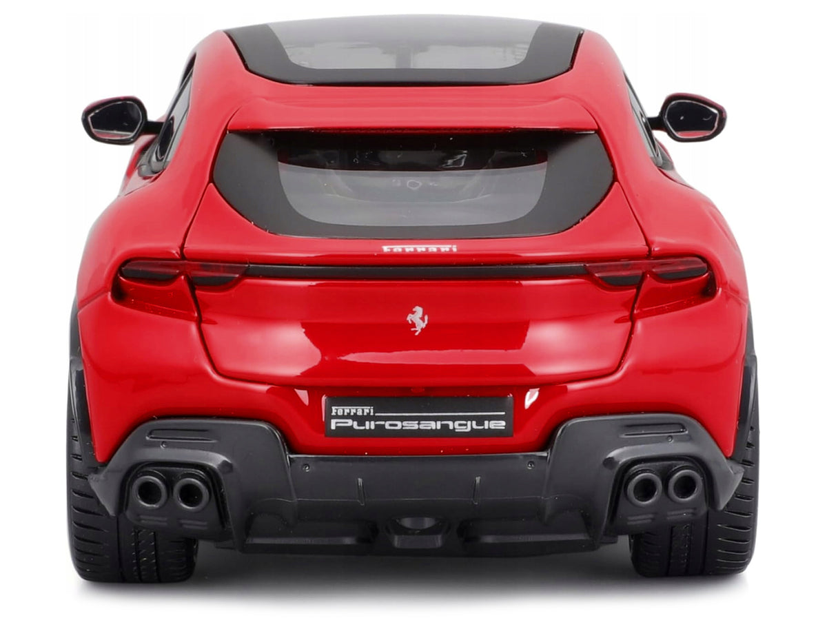 Ferrari Purosangue Red with Sunroof "Race + Play" Series 1/24 Diecast Model Car