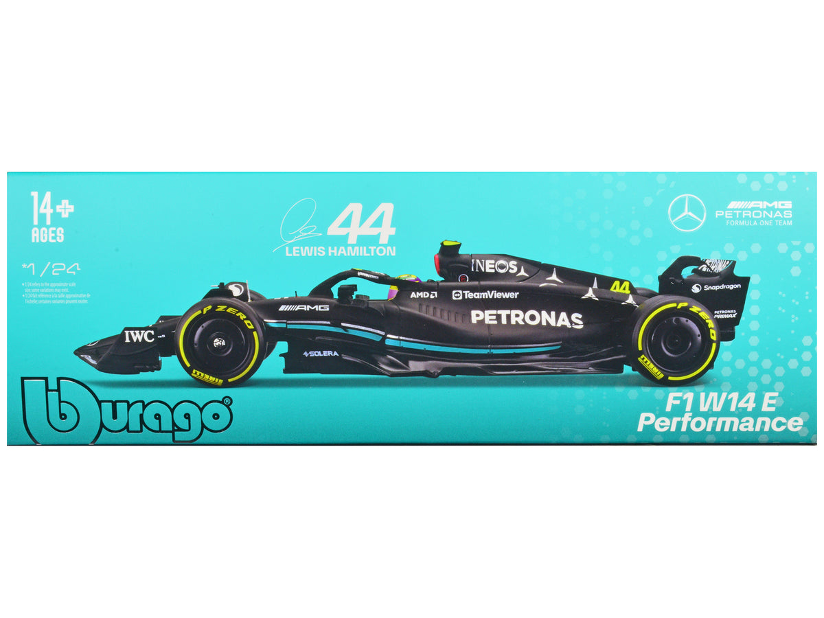 Mercedes-AMG F1 W14 E Performance #44 Lewis Hamilton "Petronas" Formula One F1 "World Championship" (2023) 1/24 Diecast Model Car