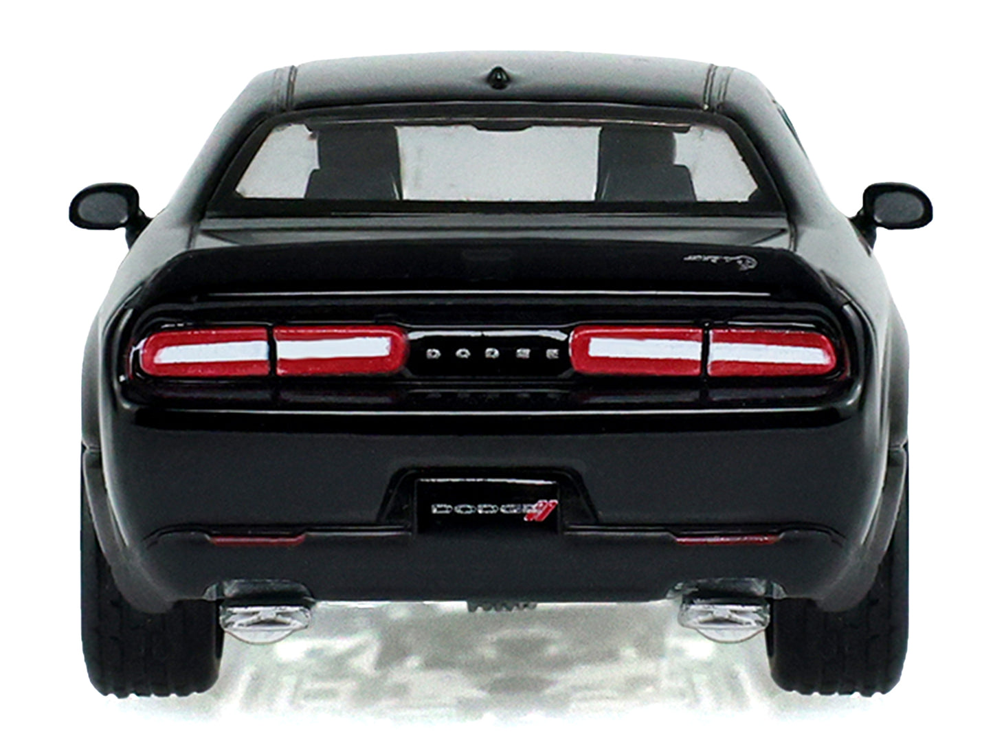 2017 Dodge Challenger SRT Hellcat Widebody Black "Black Bandit" Series 31 1/64 Diecast Model Car