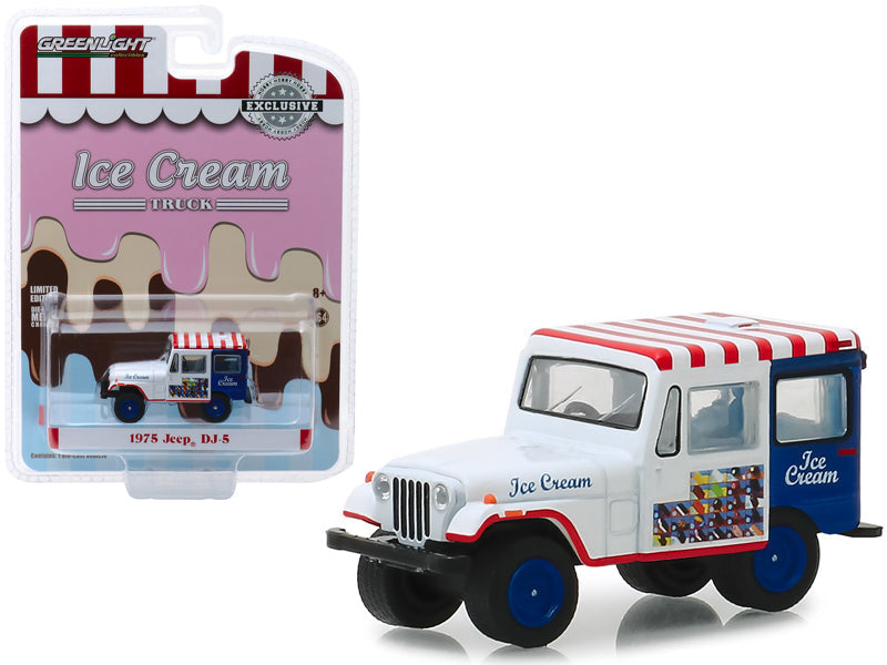1975 Jeep DJ-5 Ice Cream Truck "Hobby Exclusive" 1/64 Diecast Model Car