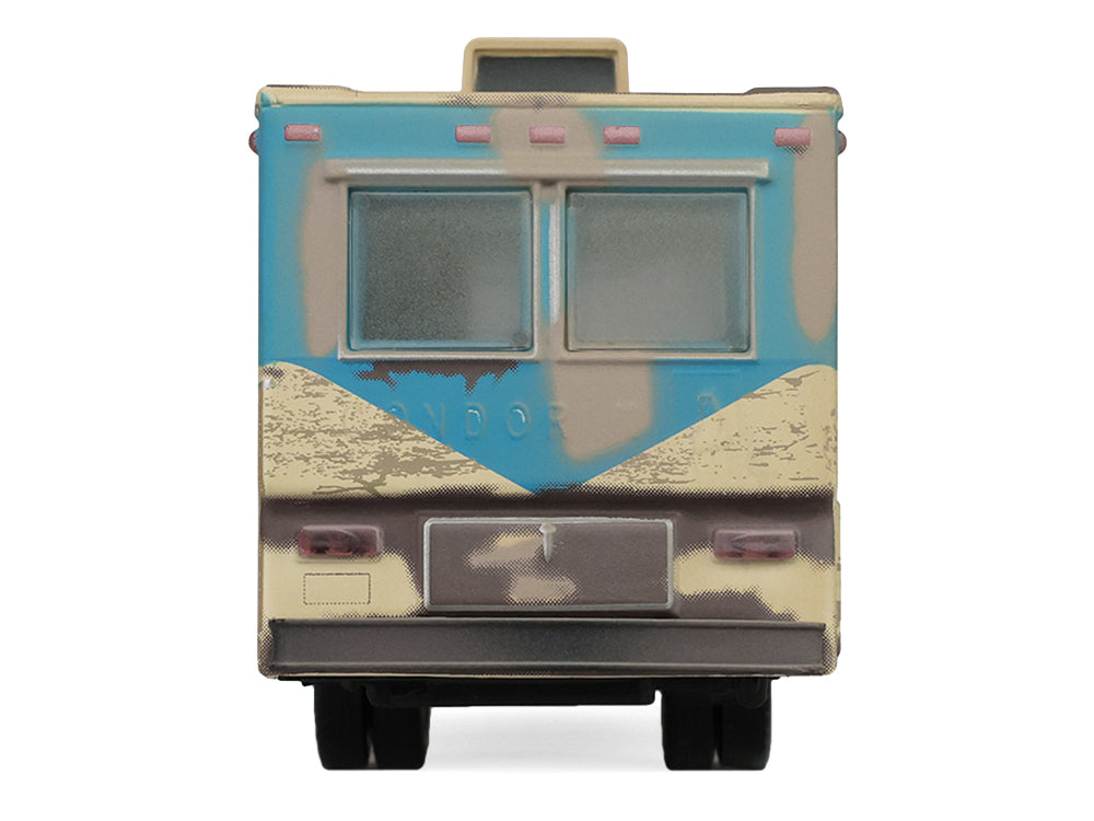 1972 Condor II RV (Recreational Vehicle) "Going on Vacation" Evergreen (Weathered) "Hobby Exclusive" Series 1/64 Diecast Model Car