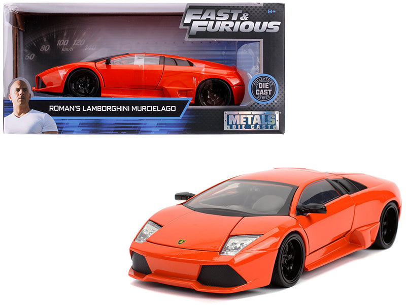 Roman's Lamborghini Murcielago Orange "Fast & Furious" Movie 1/24 Diecast Model Car