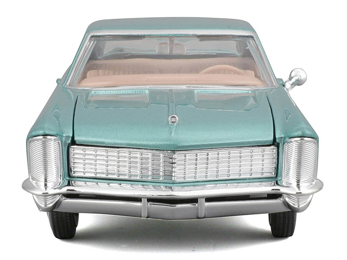 1965 Buick Riviera Gran Sport Light Blue Metallic "Special Edition" Series 1/26 Diecast Model Car