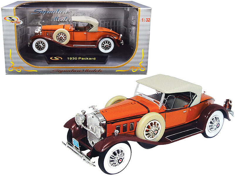 1930 Packard Boattail Speedster Brown 1/32 Diecast Model Car