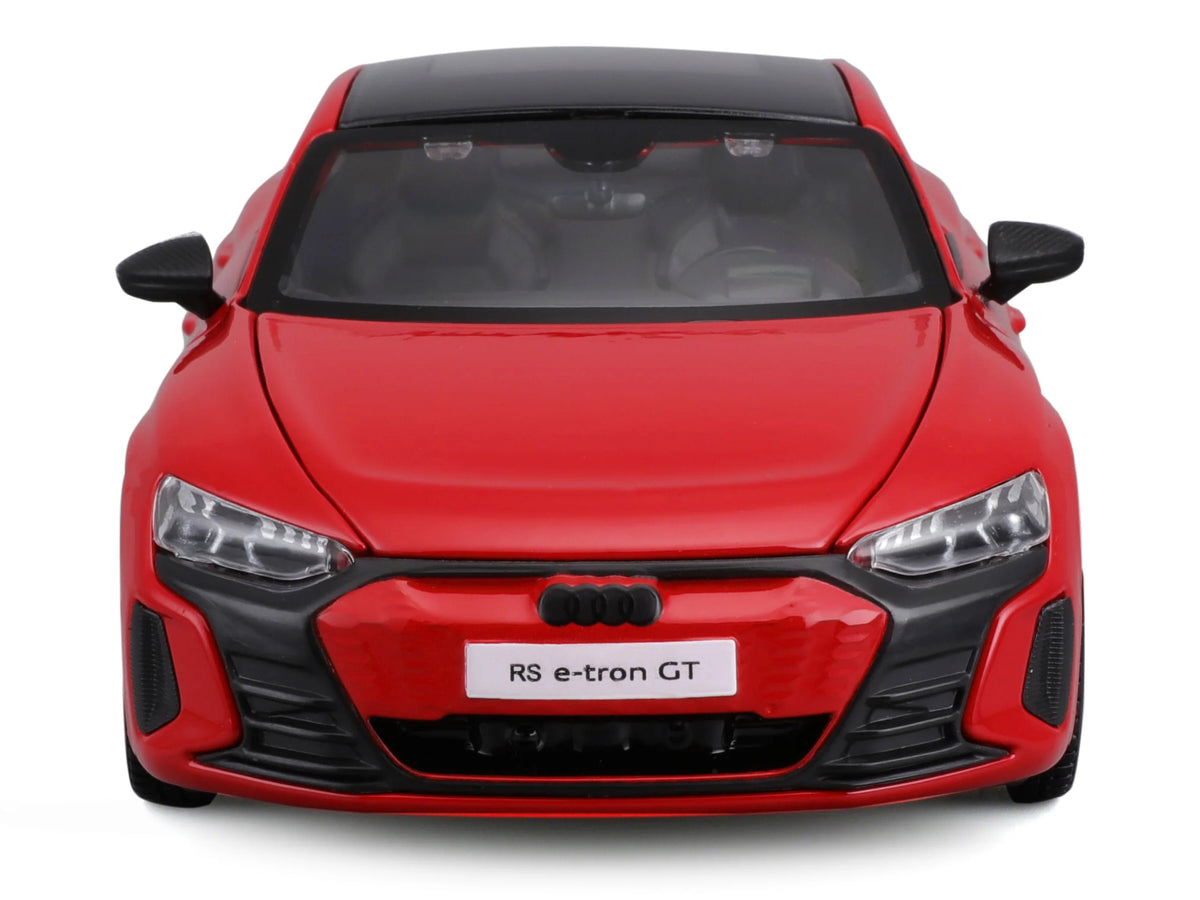 2022 Audi RS e-Tron GT Red with Black Top and Sunroof "Special Edition" Series 1/25 Diecast Model Car