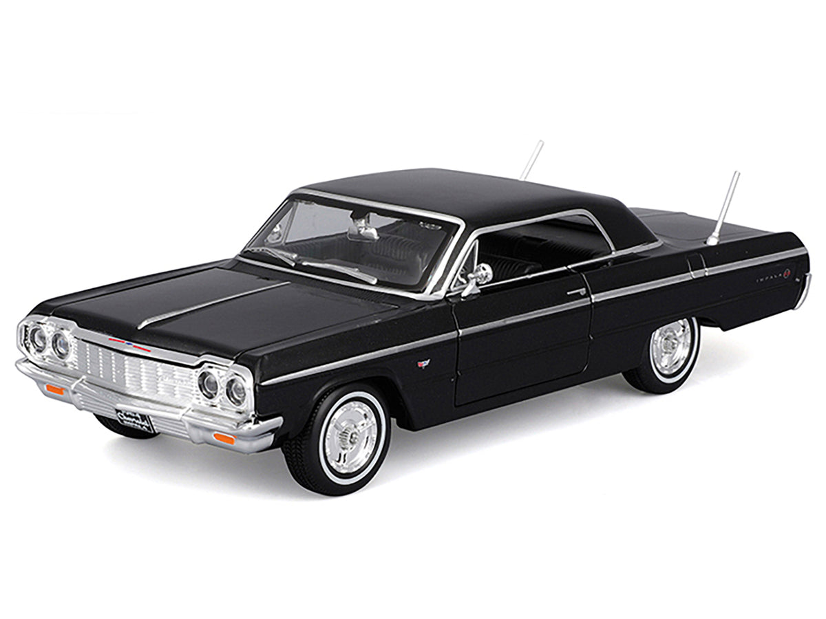 1964 Chevrolet Impala SS Black "Special Edition" Series 1/26 Diecast Model Car