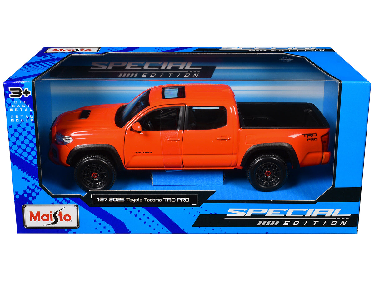 2023 Toyota Tacoma TRD PRO Pickup Truck Solar Octane Orange with Sunroof "Special Edition" Series 1/27 Diecast Model Car