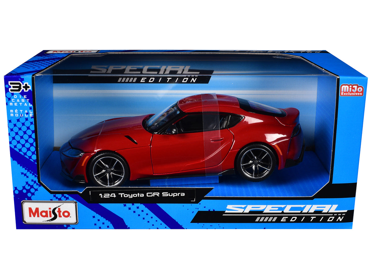 Toyota GR Supra Red "Special Edition" Series 1/24 Diecast Model Car