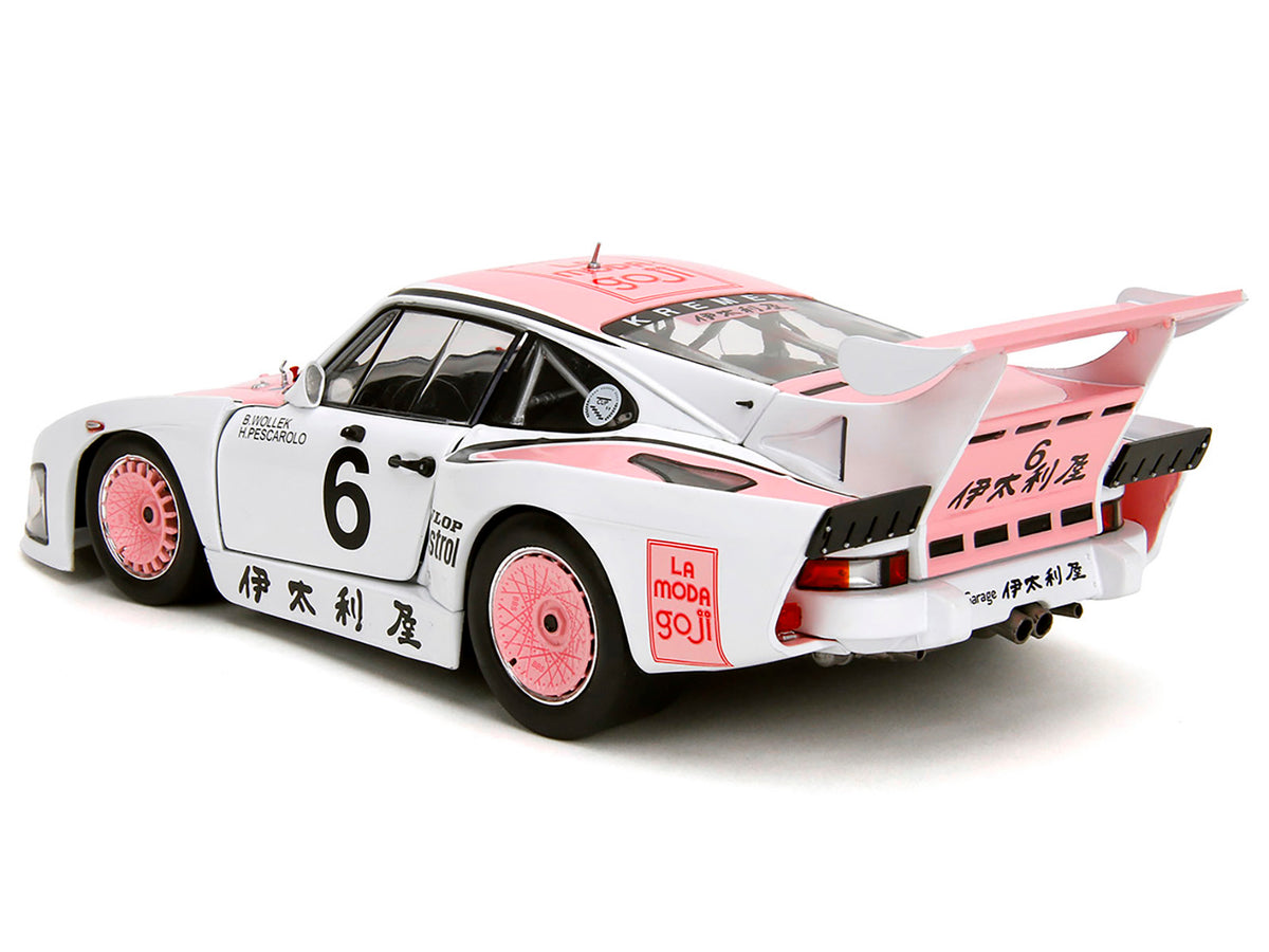 Porsche 935 K3 #6 Bob Wollek - Henri Pescarolo Winner "Suzuka 1000KM" (1981) "Pink Slips" Series 1/18 Diecast Model Car