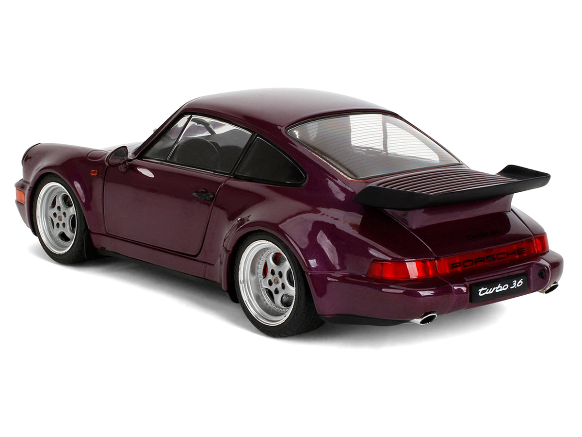 Porsche 911 3.6 Turbo Purple Metallic 1/18 Model Car