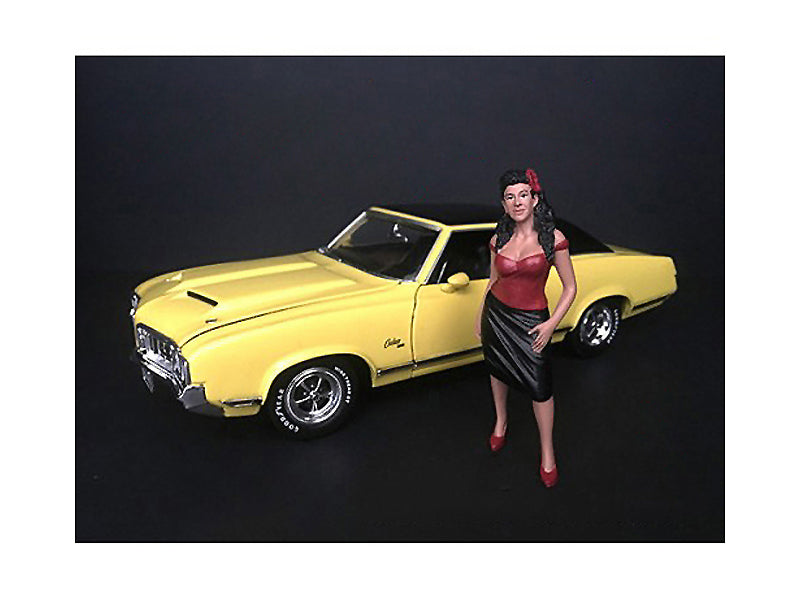 "Hanging Out II" Rosa Figurine for 1/18 Scale Models
