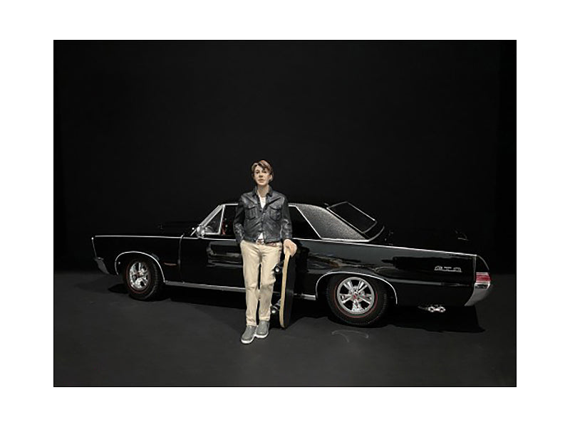 Skateboarder Figurine III for 1/24 Scale Models