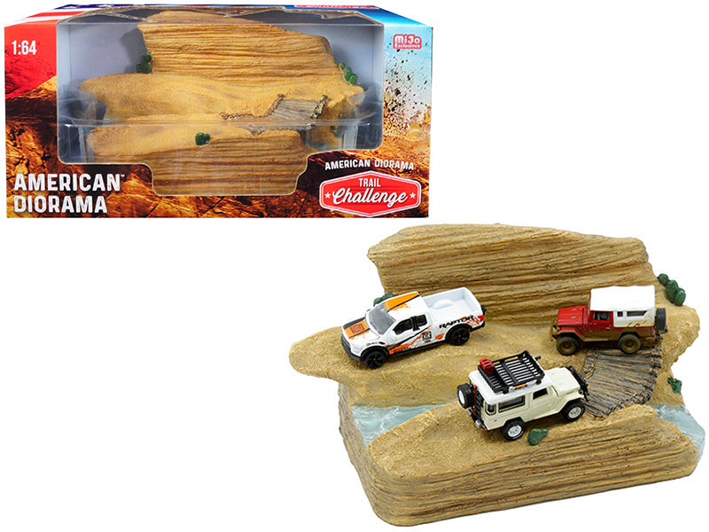 "Trail Challenge" Resin Diorama for 1/64 Scale Models