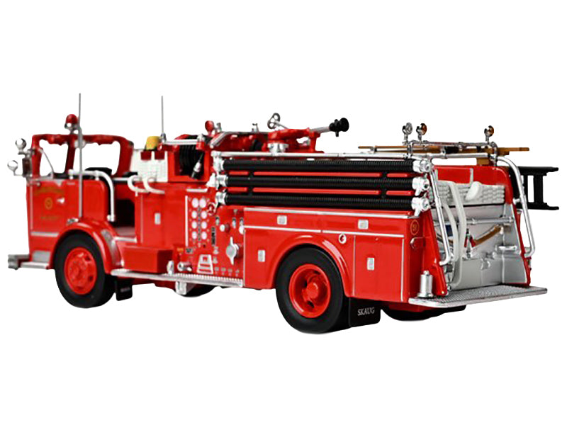 1965 Crown Firecoach Fire Engine "Los Angeles County Fire Department" LA County FD (LACFD) "Emergency!" Series Limited Edition to 2500 pieces Worldwide 1/50 Diecast Model