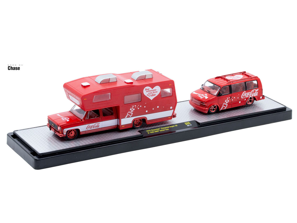 Auto Haulers "Coca-Cola" Set of 3 pieces Release S05 Limited Edition to 6000 pieces Worldwide 1/64 Diecast Models
