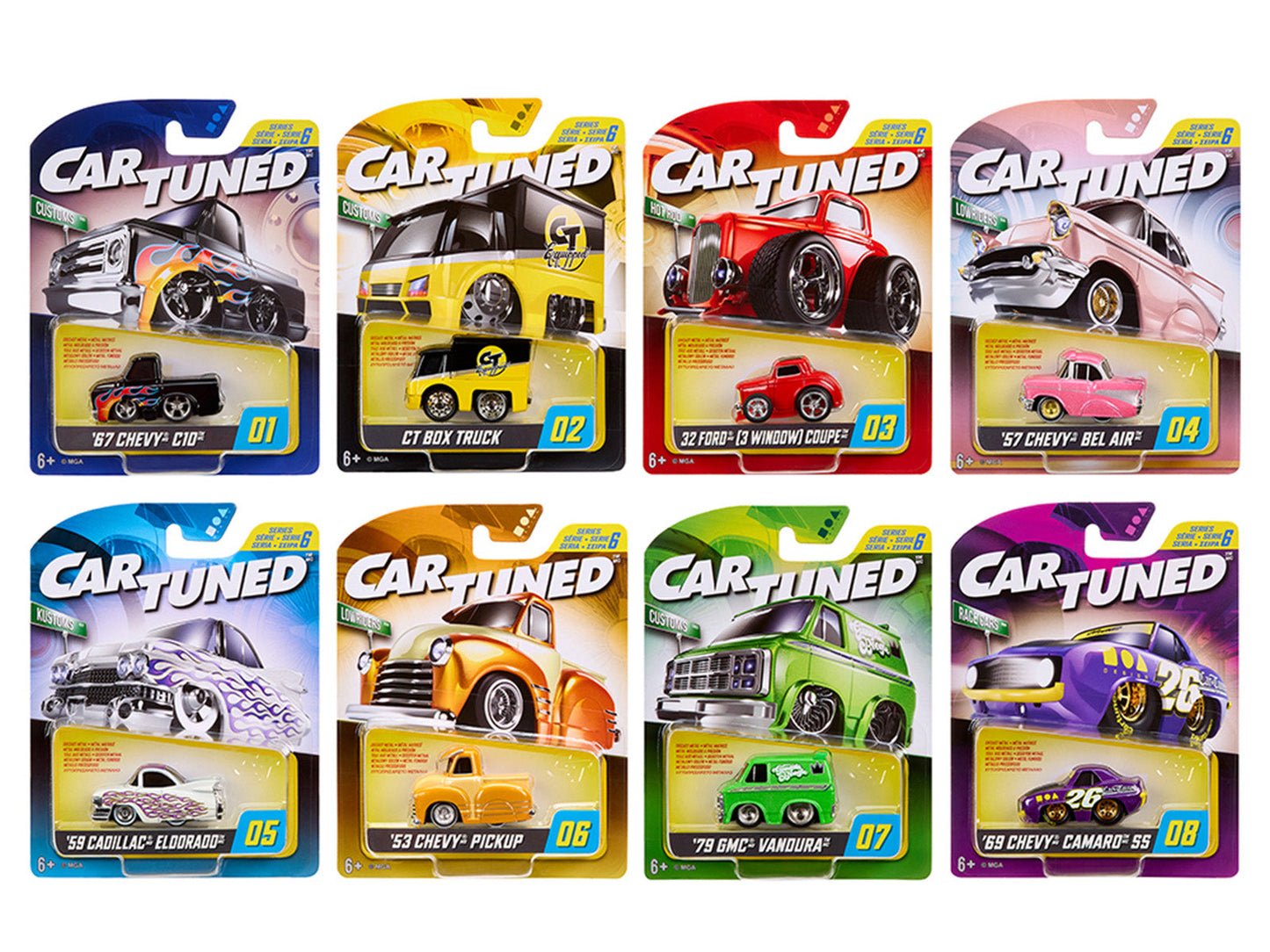 Hobby/Alt 2026 Series 6 Set of 8 Pieces Diecast Model Cars