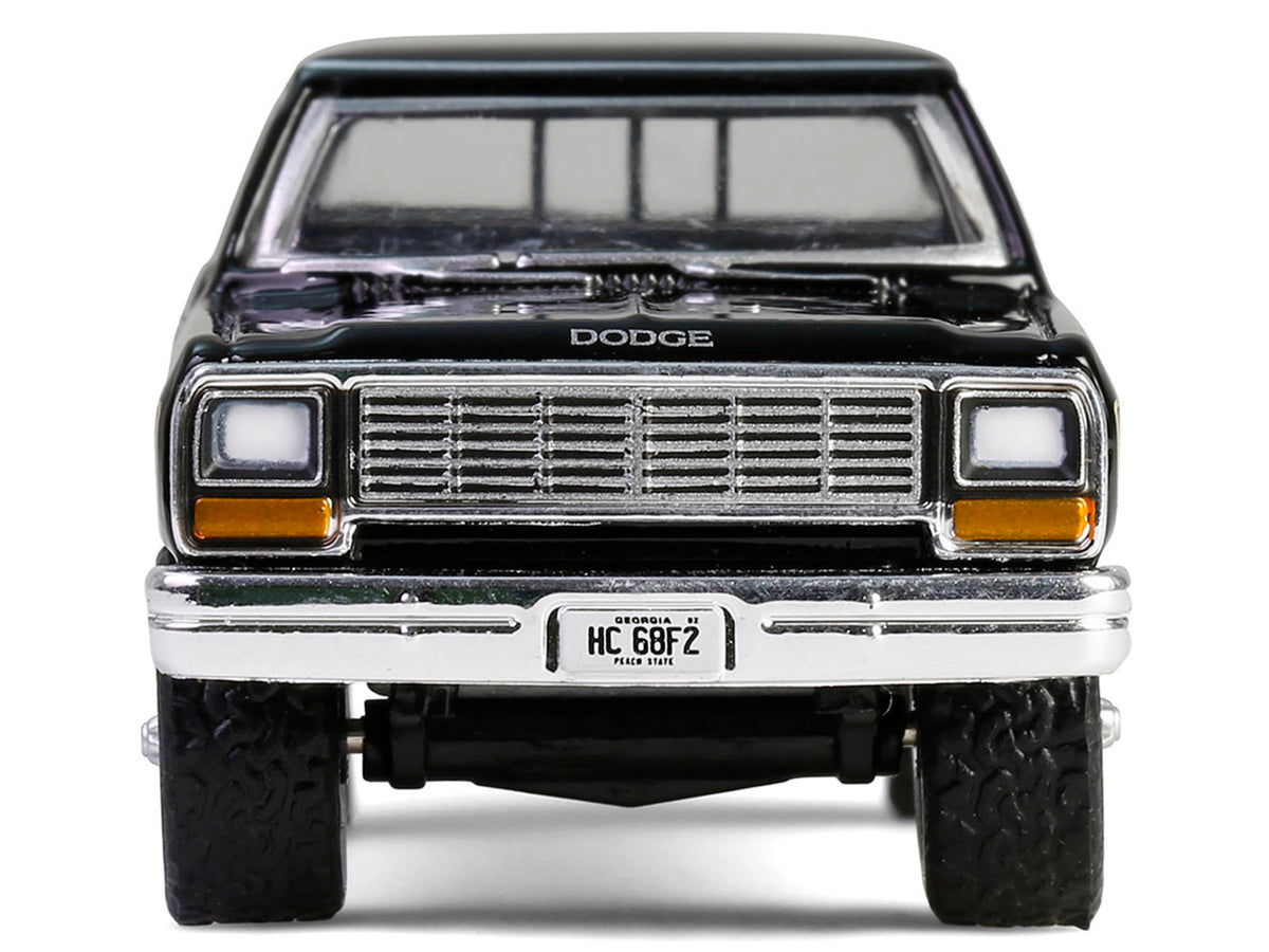 1981 Dodge Power Ram Prospector Pickup Truck Black "The A-Team" (1983-1987) TV Series "Hollywood Series" Release #43 1/64 Diecast Model Car