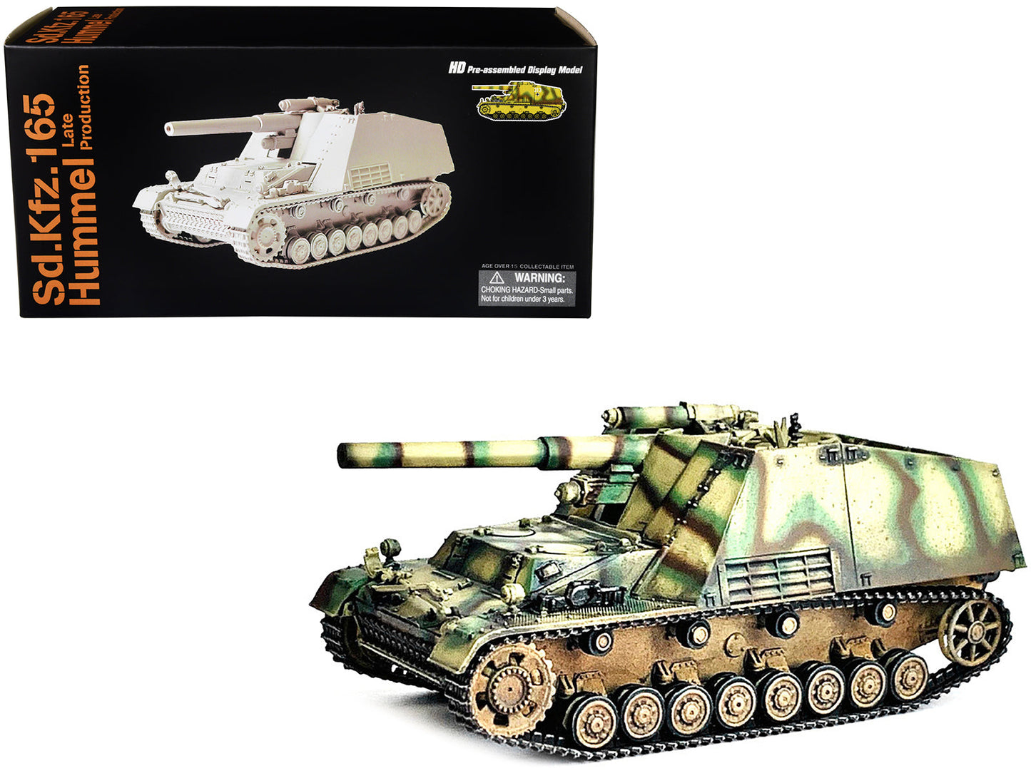 German Sd.Kfz.165 Hummel Self-Propelled Gun #313 "Late Production German Army" "NEO Dragon Armor" Series 1/72 Plastic Model