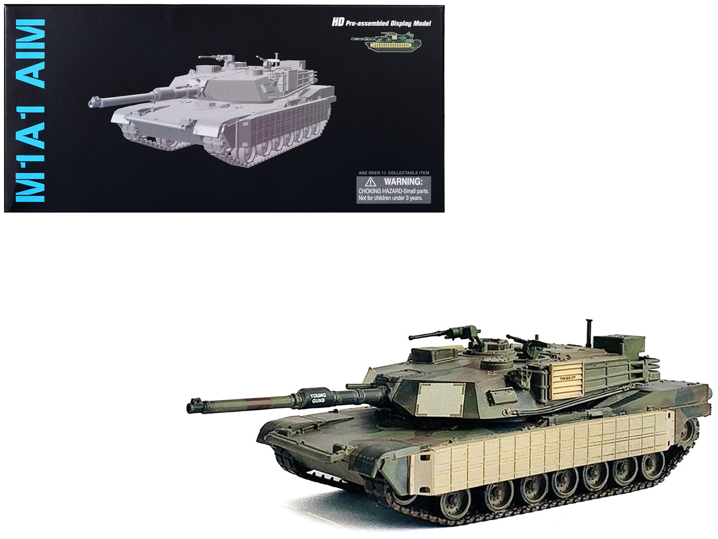 United States M1A1 AIM Tank "8th Tank Battalion II MEB US Marine Corps Iraq" (2003) "NEO Dragon Armor" Series 1/72 Plastic Model
