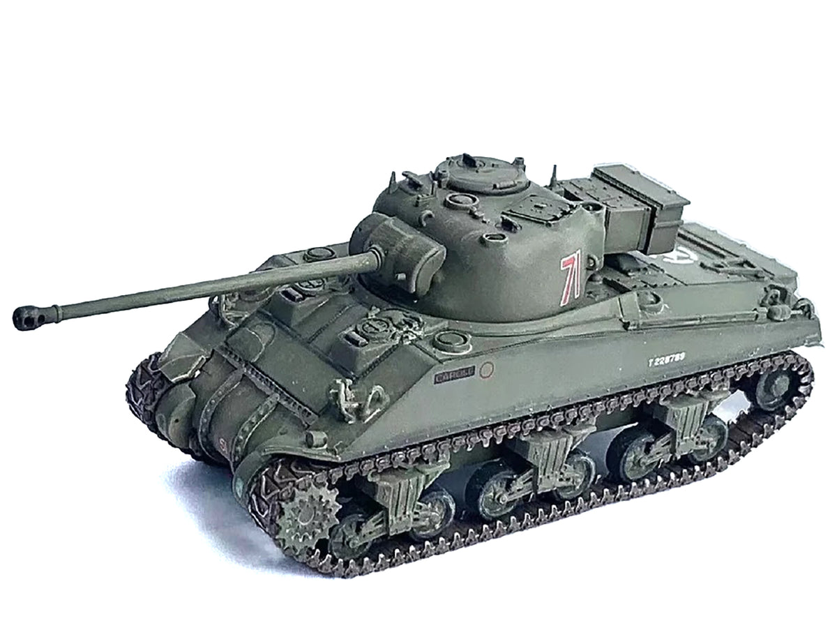 British Sherman Firefly Vc Tank #71 "13th/18th Royal Hussars Armoured Brigade Normandy France" (1944) "NEO Dragon Armor" Series 1/72 Plastic Model