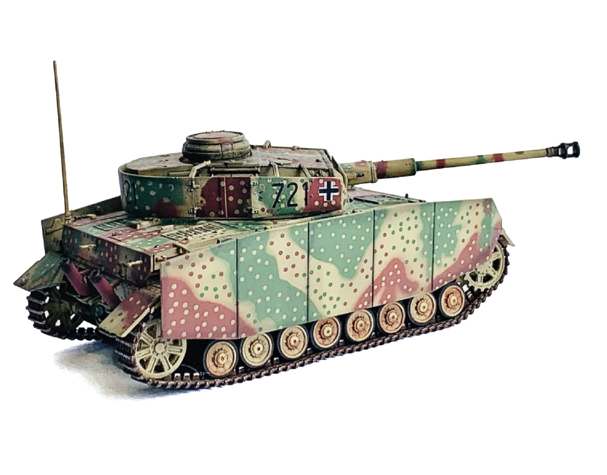 Germany Pz.Kpfw.IV Ausf.J Mid Production Tank "#721 Western Front" (1944) "NEO Dragon Armor" Series 1/72 Plastic Model