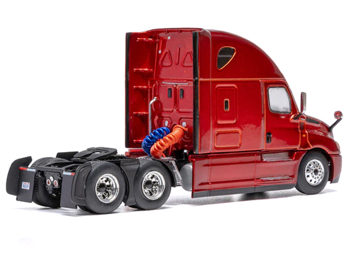 2018 Freightliner Cascadia Truck Tractor Red Metallic 1/64 Diecast Model