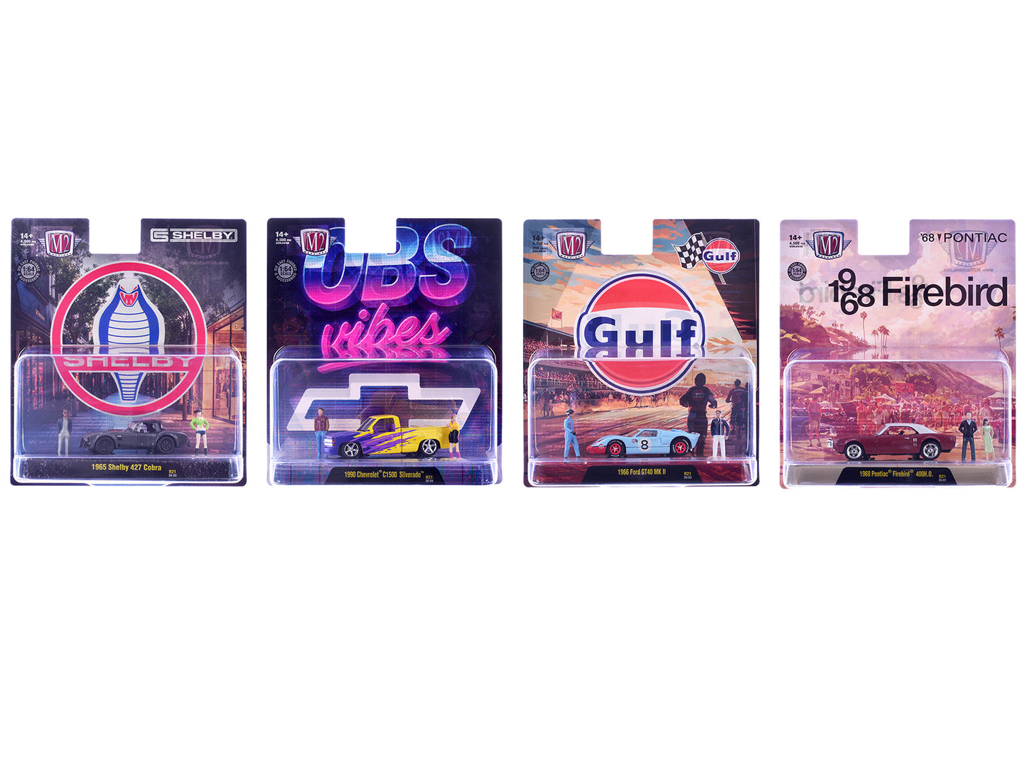 "Auto News" Release 20 Set of 4 Cars Limited Edition to 4500 pieces Worldwide 1/64 Diecast Models