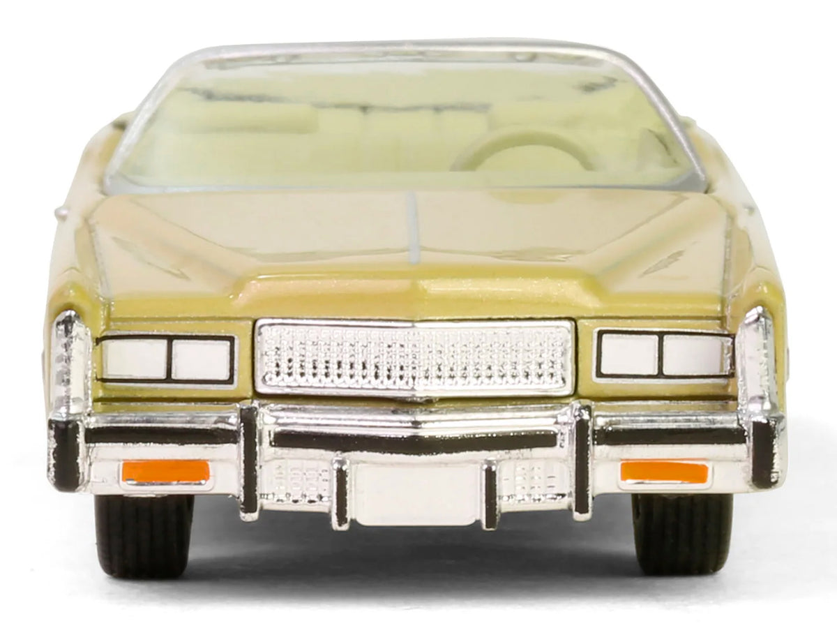 1975 Cadillac Eldorado Convertible Florentine Gold Firemist "Showroom Floor" Series 6 1/64 Diecast Model Car