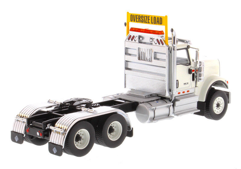 International HX520 Day Cab Tandem Tractor White 1/50 Diecast Model