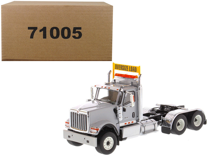 International HX520 Day Cab Tandem Tractor Light Grey 1/50 Diecast Model
