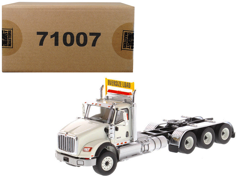 International HX620 Day Cab Tridem Tractor White 1/50 Diecast Model