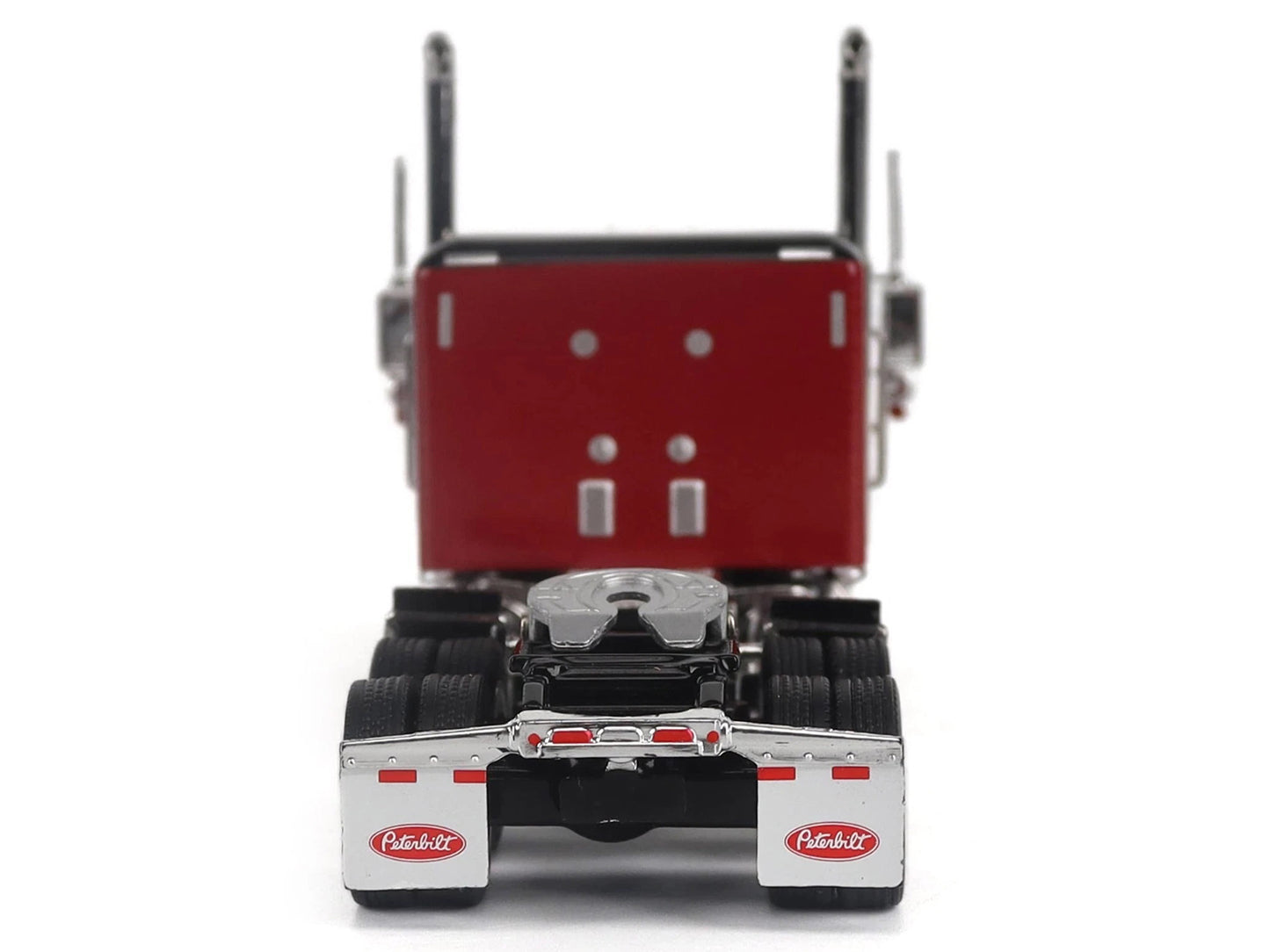 Peterbilt 589 Tandem-Axle Legendary Package Truck Tractor with 58" Sleeper Legendary Red "Transport Series" 1/64 Diecast Model
