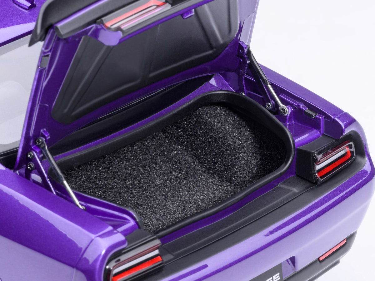 2023 Dodge Challenger SRT Super Stock Plum Crazy Purple 1/18 Model Car