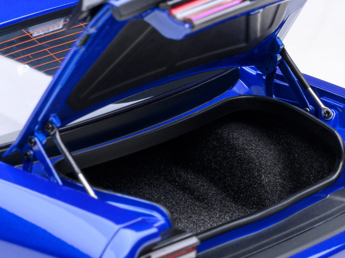 2022 Dodge Challenger R/T Scat Pack Widebody Indigo Blue 1/18 Model Car
