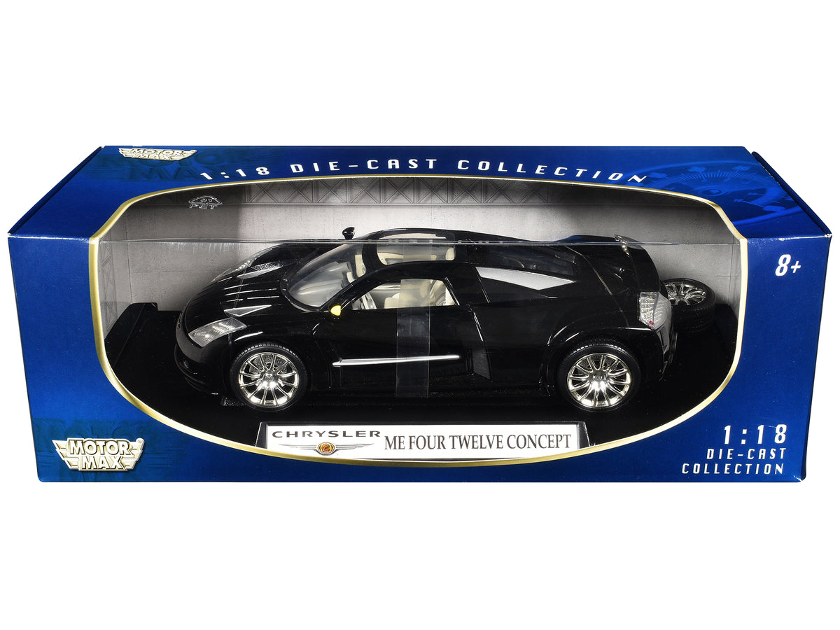 Chrysler Me Four Twelve Black 1/18 Diecast Model Car