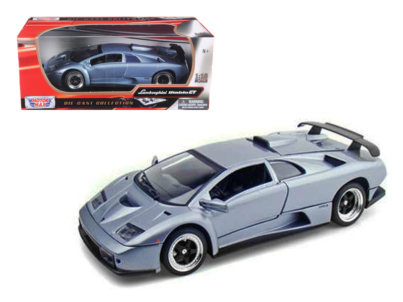 Lamborghini Diablo GT Silver 1/18 Diecast Model Car